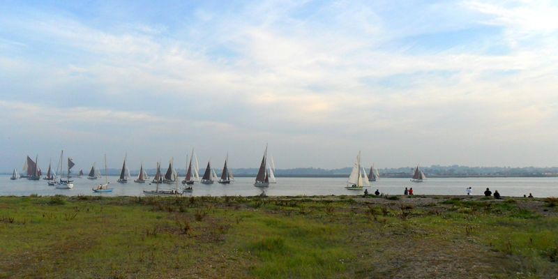 nice start - smack race at Brightlingsea